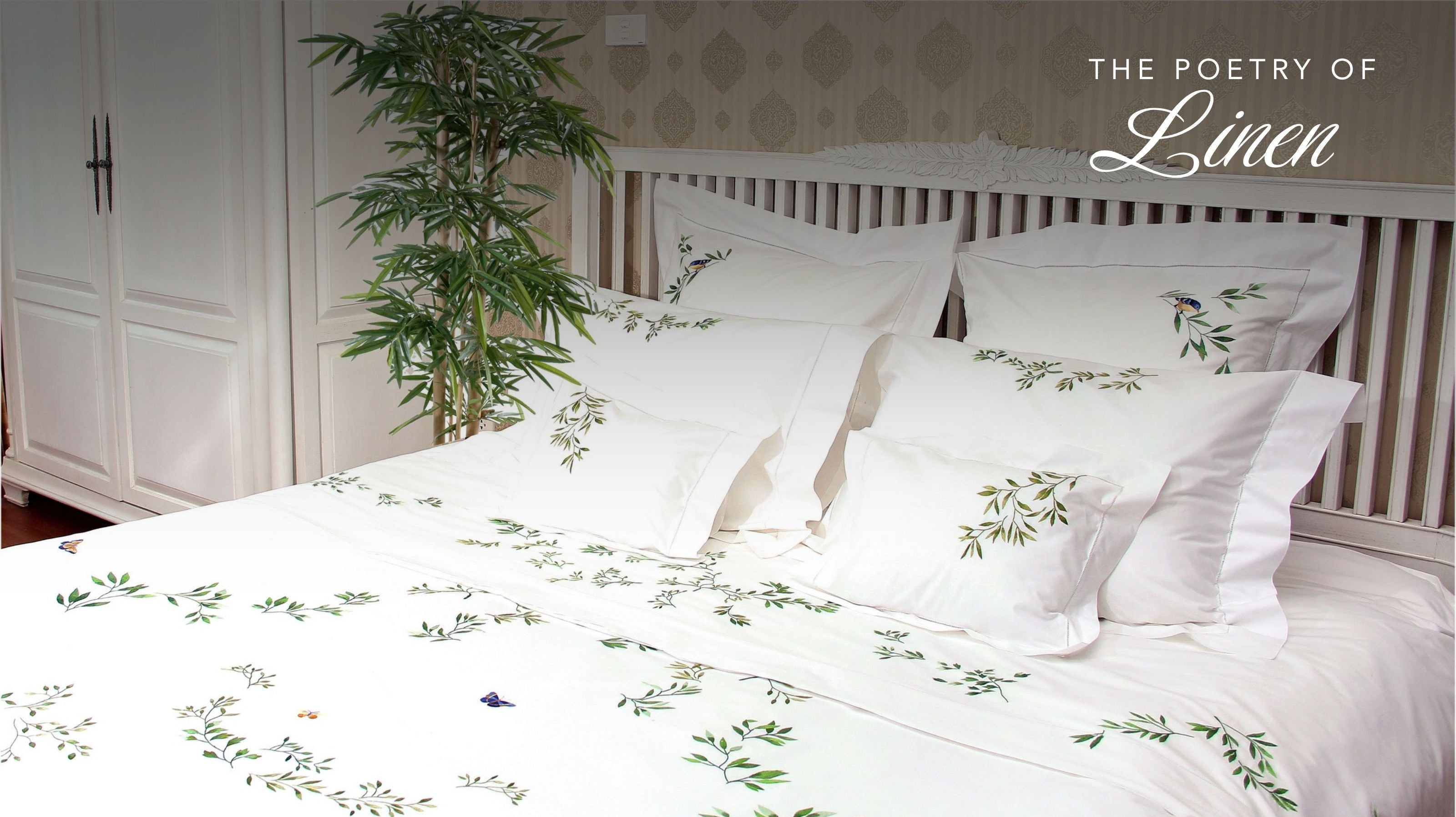 Linge de lit Spring Collection: Rafraîchissez votre chambre avec le luxe français