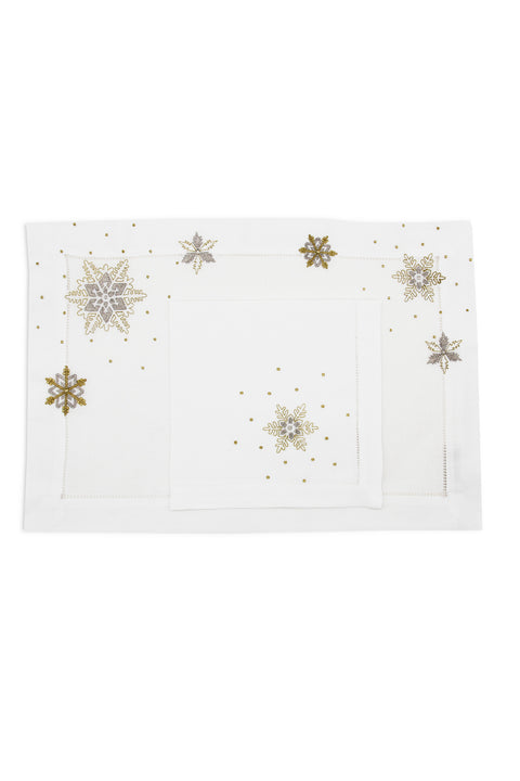 Flocon - Placemat and Napkin set