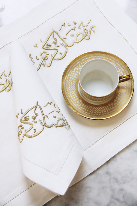 Ramadan Kareem 2 - Set de table et serviette