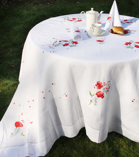 Coquelicot - Tablecloth and napkins