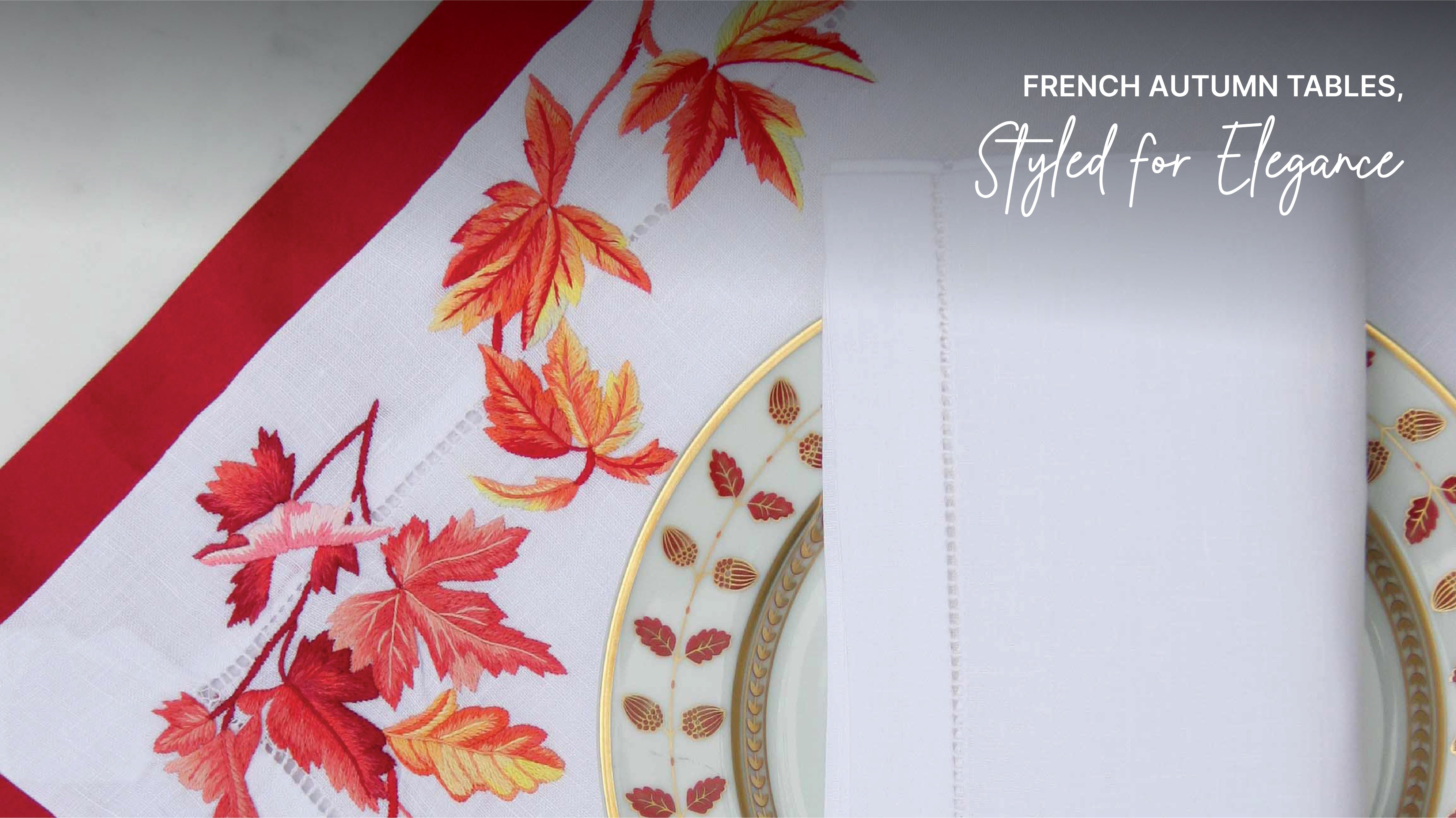 Idées de décoration de table automnale inspirées de la France pour des réceptions élégantes