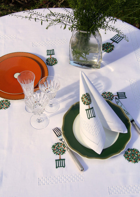 Orangerie -  Tablecloth and napkins