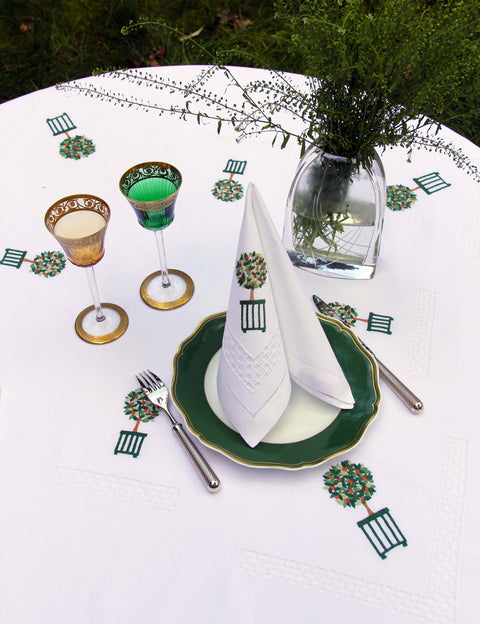 Orangerie -  Tablecloth and napkins