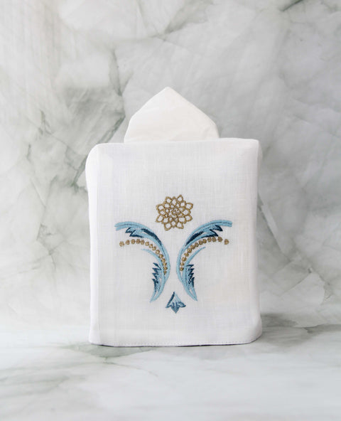 Volute Majestueuse - Square tissue box cover