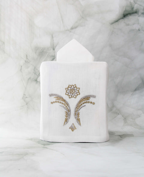 Volute Majestueuse - Square tissue box cover