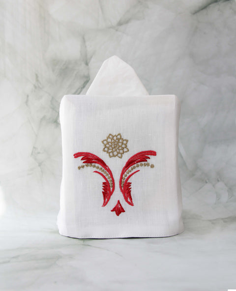 Volute Majestueuse - Square tissue box cover